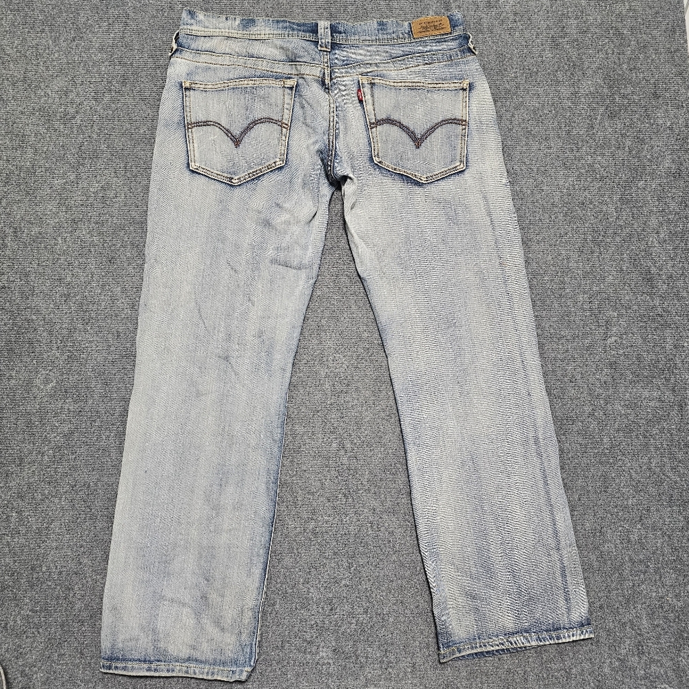 VTG Levi’s 513 Slouch BootCut Jeans Womens 13 Rare Light Wash Western Y2K 13M